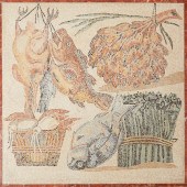 AN ITALIAN MICRO-MOSAIC PANELA