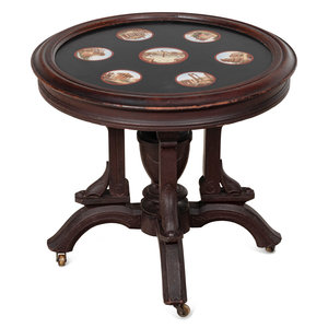 An Italian Micromosaic and Walnut