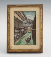 An Italian Micromosaic Plaque