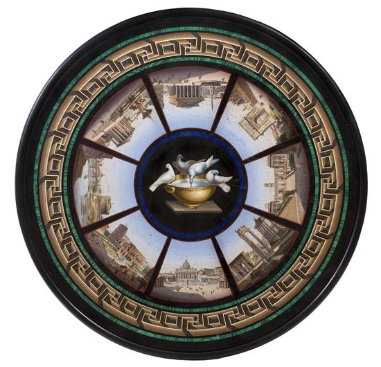 *An Italian Micromosaic Table C.