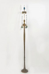 AN ITALIAN MODERNIST PATINATED
