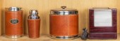 AN ITALIAN MOTTA LEATHER AND S