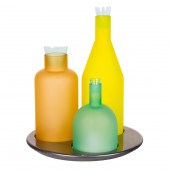 AN ITALIAN MURANO GLASS LAMP A