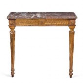 AN ITALIAN NEOCLASSICAL GILTWO