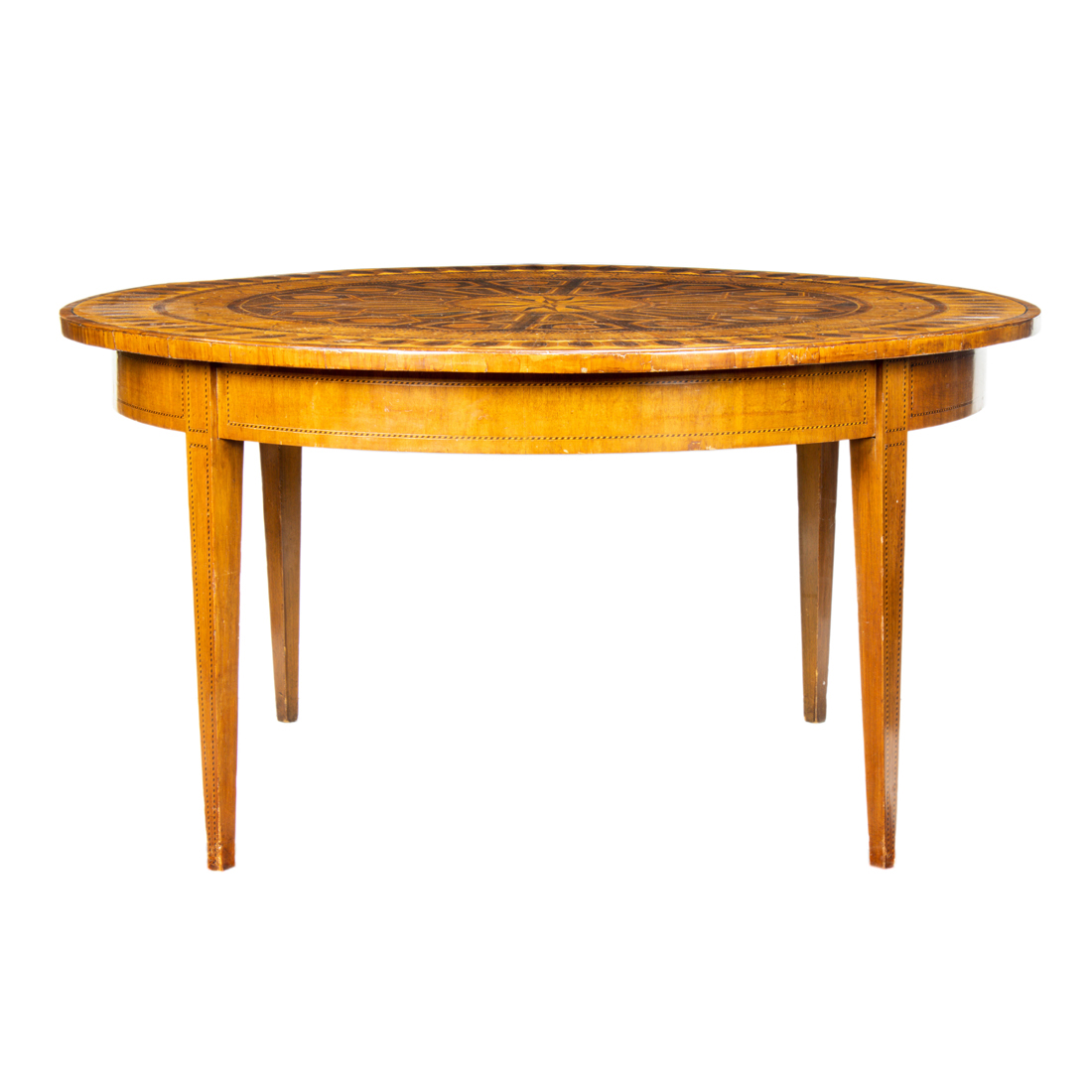 AN ITALIAN NEOCLASSICAL WALNUT