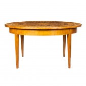AN ITALIAN NEOCLASSICAL WALNUT