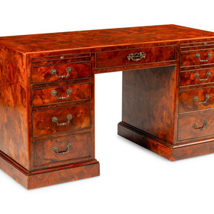An Italian Olivewood Pedestal