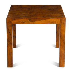An Italian Olivewood Side Table