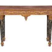 An Italian Painted Faux Marble