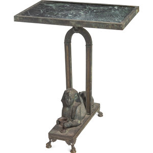 An Italian Patinated Bronze and