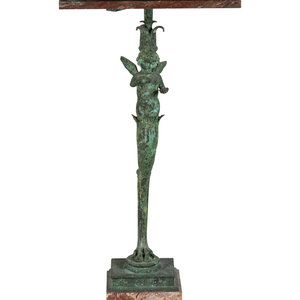 An Italian Patinated Bronze