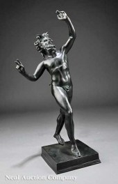 An Italian Patinated Bronze of