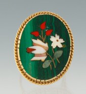 An Italian Pietra Dura and Gol