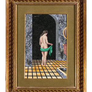 An Italian Pietra Dura Plaque Marco