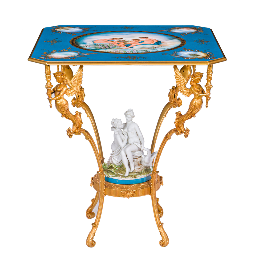 AN ITALIAN PORCELAIN SCENIC