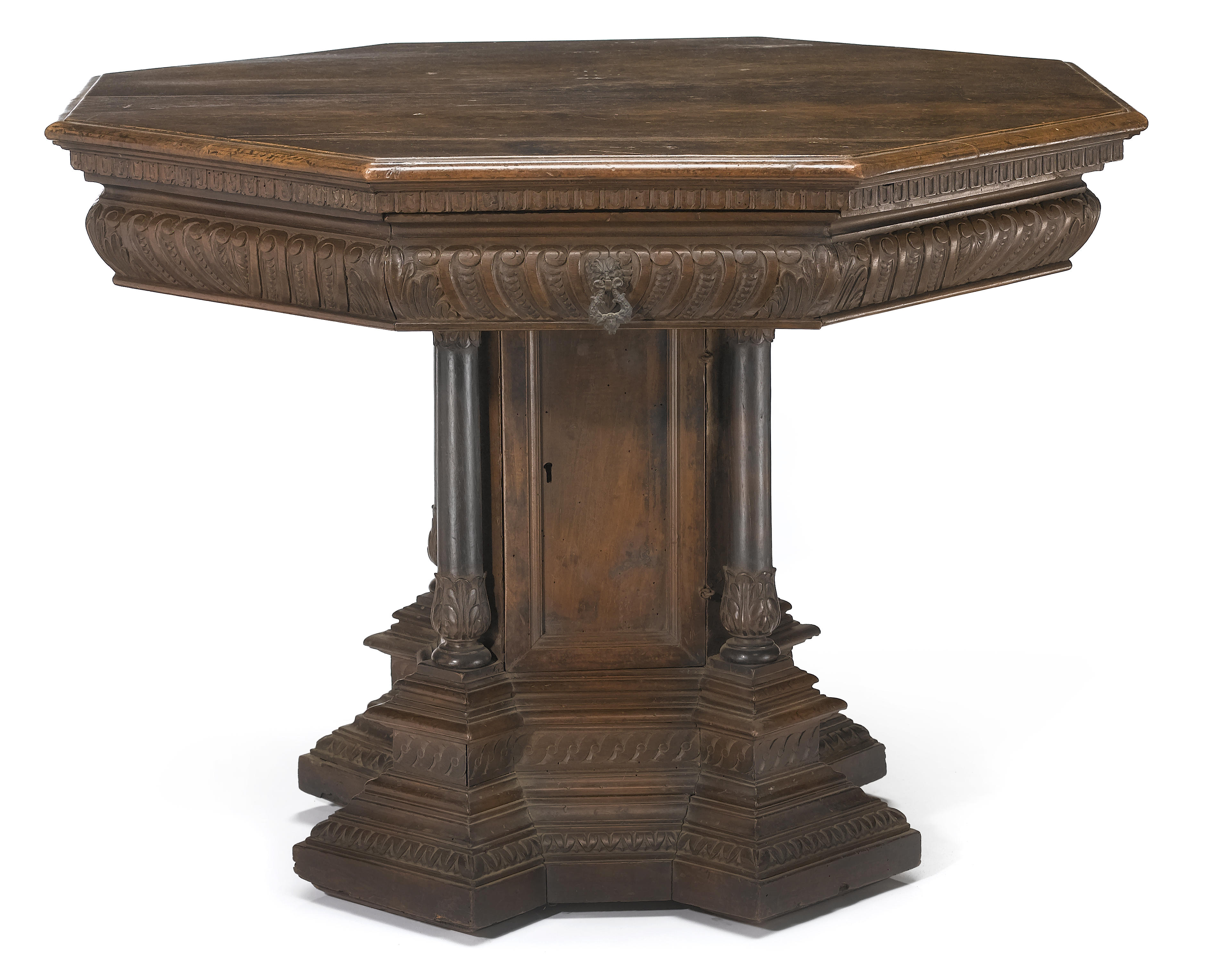 An Italian Renaissance walnut