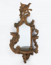 AN ITALIAN ROCOCO STYLE GILTWO