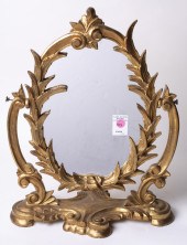 AN ITALIAN ROCOCO STYLE GILTWO