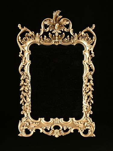 AN ITALIAN ROCOCO STYLE PARCEL GILT