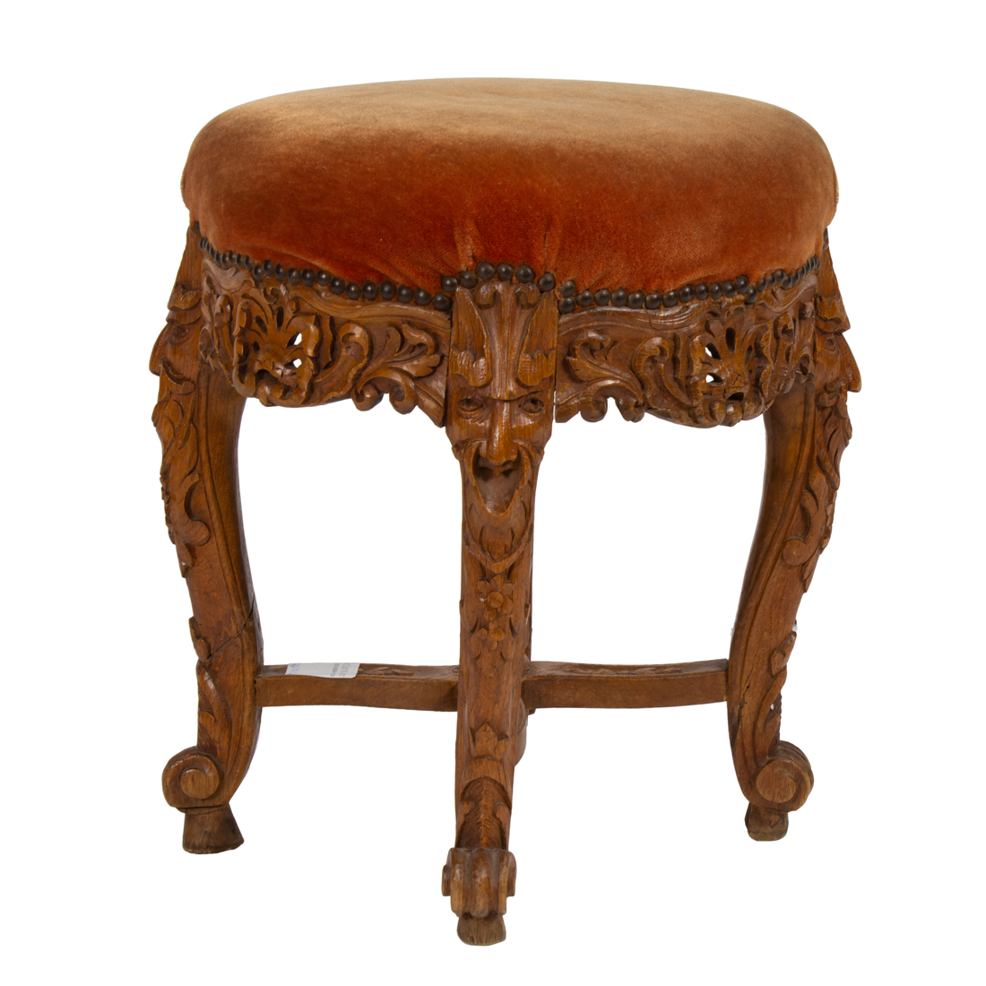 AN ITALIAN ROCOCO STYLE STOOL An