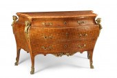AN ITALIAN ROCOCO  WALNUT AND