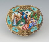 An Italian Silver and Enamel C