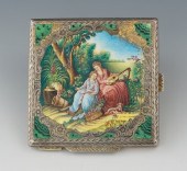 An Italian Silver and Enamel C