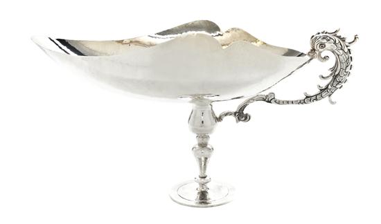 An Italian Silver Footed Center