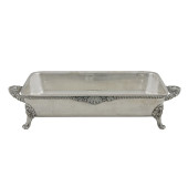 AN ITALIAN STERLING FOOTED CAS