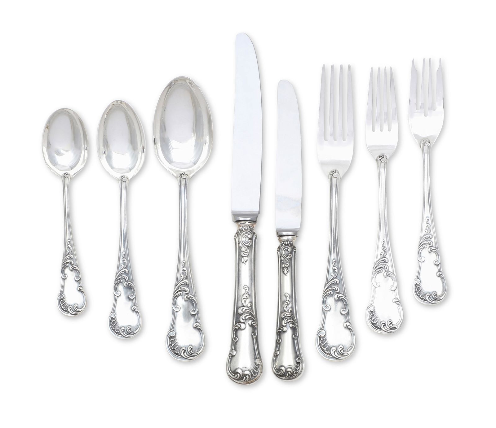 AN ITALIAN STERLING SILVER