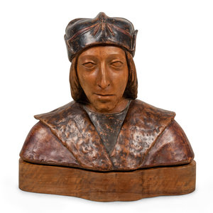 An Italian Terra Cotta Bust Late