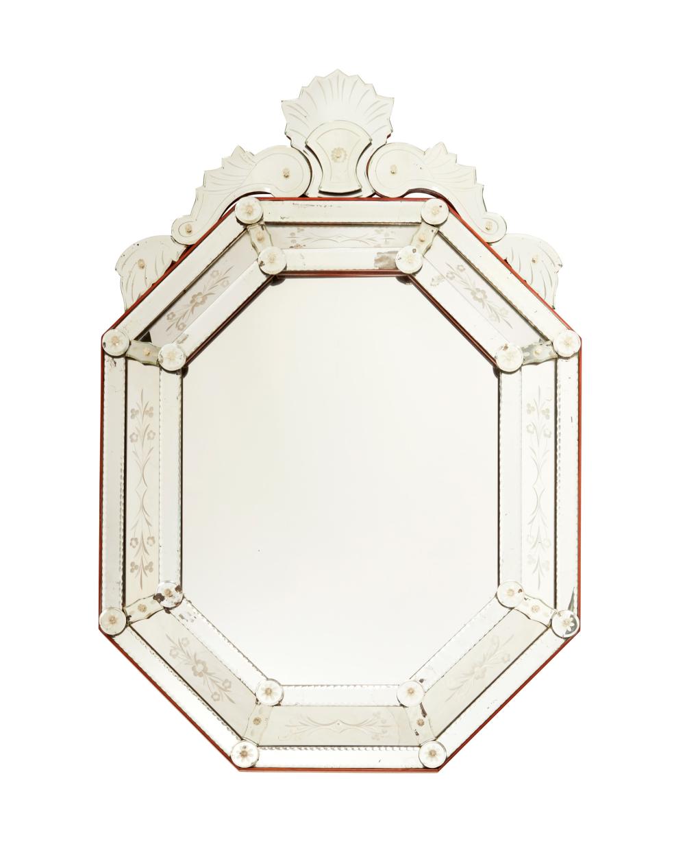 AN ITALIAN VENETIAN GLASS WALL