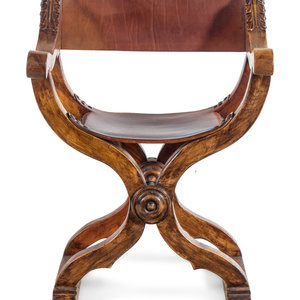 An Italian Walnut Savonarola
