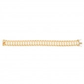AN ITALIAN WIDE FANCY LINK BRA