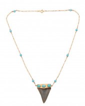 AN IVANA CELLA SHARK TOOTH AND