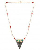 AN IVANA CELLA SHARK TOOTH AND