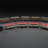An Ives Tin Lithograph Train S