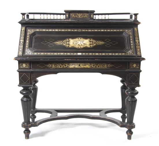 *An Ivory and Ebonized Wood