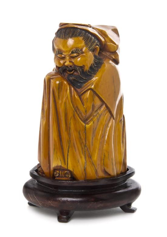 *An Ivory Model of a Sleeping Lohan