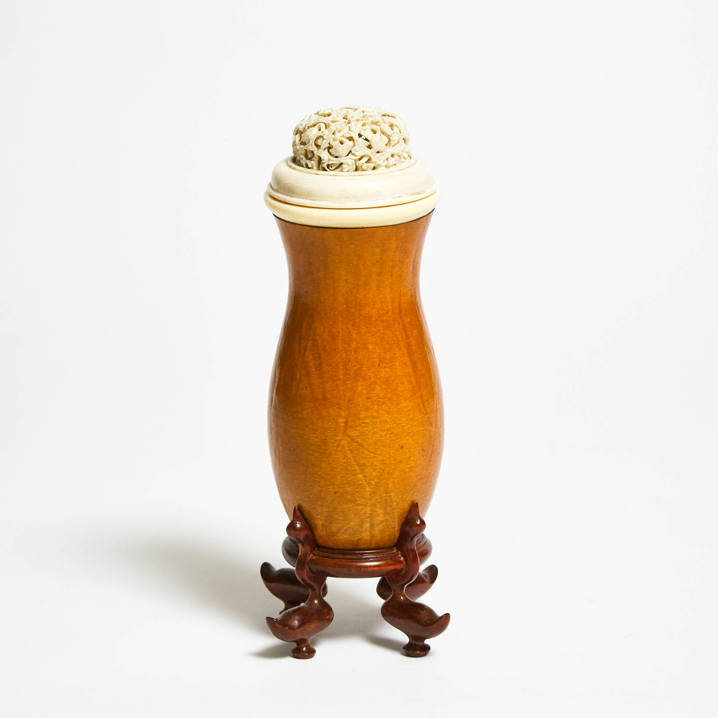 An Ivory Reticulated 'Moving