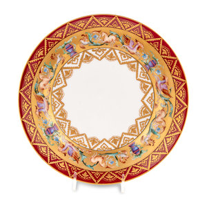 An M.S. Kuznetsov Porcelain Plate