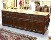An oak coffer, late 17th/early