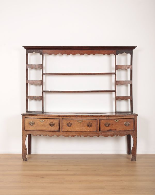 AN OAK DRESSER 18th century and