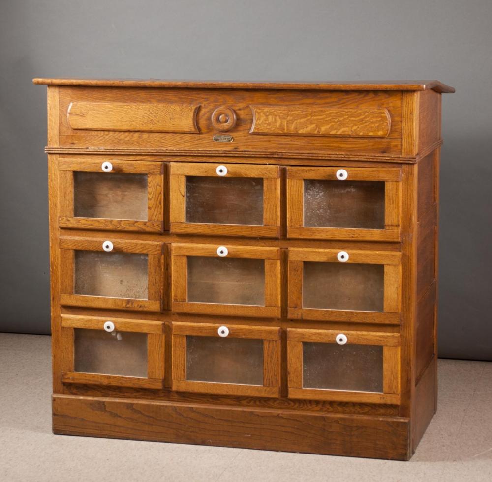 AN OAK GENERAL STORE STAND-UP