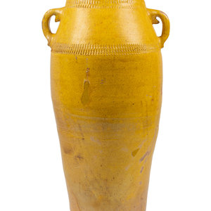 An Ochre-Glazed Pottery Jar
