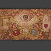 An Oddfellows Ingrain Woven Ru