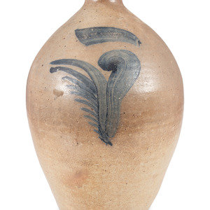 An Ohio Cobalt Decorated Five