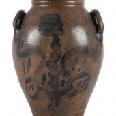 An Ohio Cobalt Decorated Stone