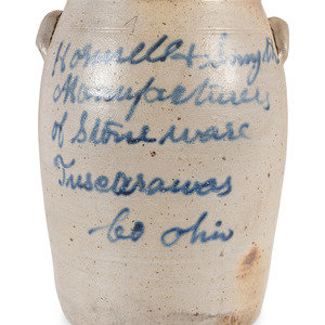 An Ohio Cobalt Script-Painted