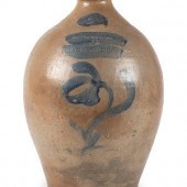 An Ohio Two Gallon Stoneware J